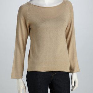 Bloom pull over , knitted sweater in black, dirty pink and camel